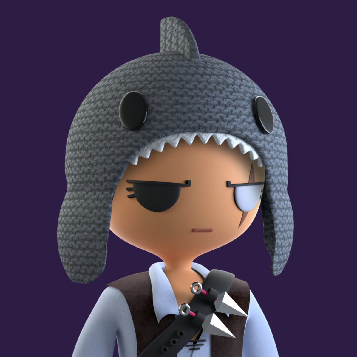 🏴‍☠️BIG LOOT DAY GIVEAWAY 🏴‍☠️

Win this RARE pirate and join the Shark Hat faction of <a href="/PiratesMeta/">Pirates of the Metaverse 🔛 FLOW</a>

1⃣ Sign up @ potm.superfine.org/SharkHat
2⃣ Like &amp; Retweet
3⃣ Tag 3 friends

Winner in 24 hours ⏰ #BigLootDay