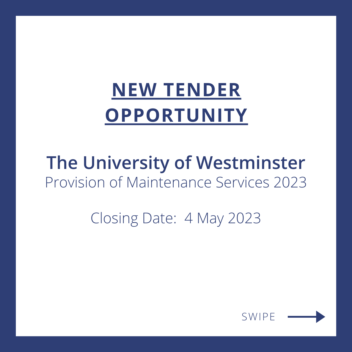 ExecCompass's tweet photo. Swipe to see some highlights of this week's #PublicSector contract notices. Download the full contract notices π
https://t.co/s4CSG1e06b
#TenderWriting #BidWriting #Procurement #ContractNotices https://t.co/WW89NhLawH