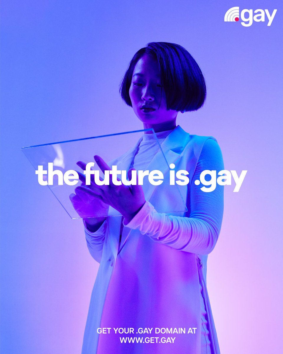 Be part of a revolutionary online experience! 

Register your #DotGayDomain at get.gay, and we will make a 20% donation to grassroots organizations. Plus, we ban hate! But most importantly, you help amplify visibility for LGBTQ+ communities. 

#BuyDomains