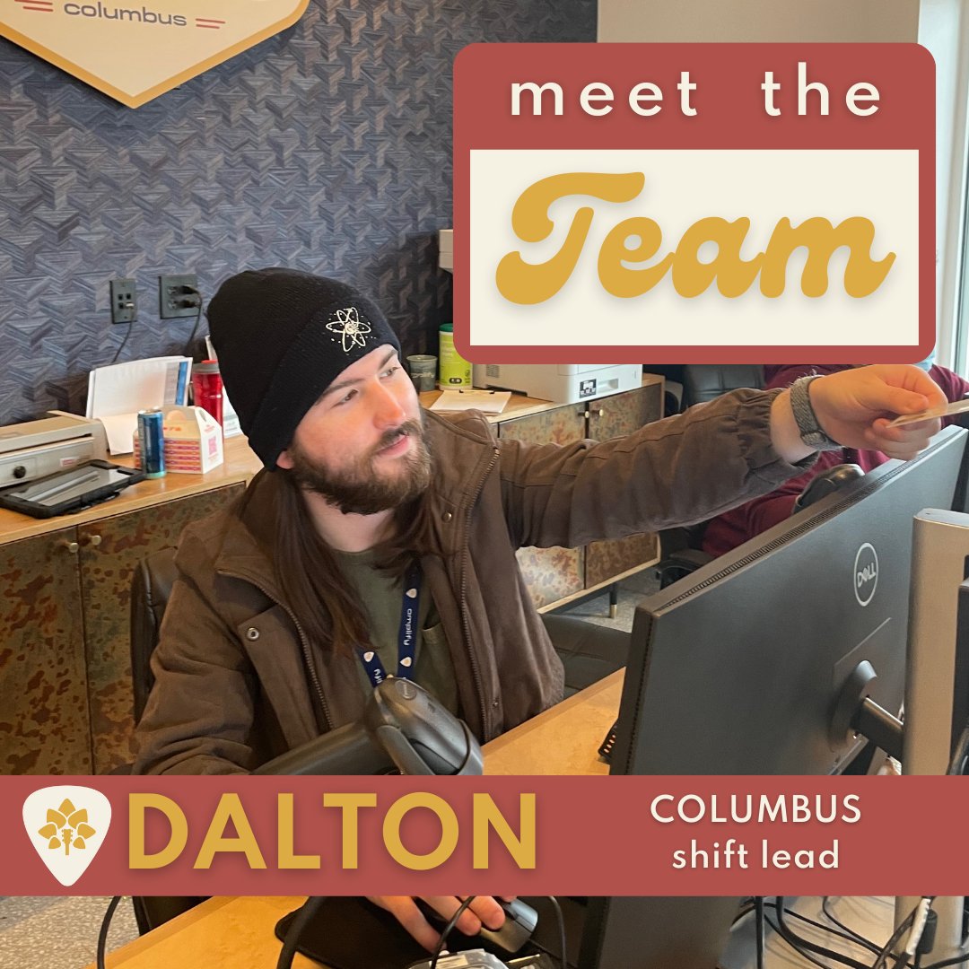AmplifyOhio's tweet photo. 👋Meet the Team: Dalton!👋

It's time to get to know our Columbus team a little better! First up...Dalton! 

Dalton enjoys aiding patients in choosing the medicine that's right for them. ✨

Be sure to say hey to Dalton at your next visit to Amplify Columbus! https://t.co/mJMGBro4Sn