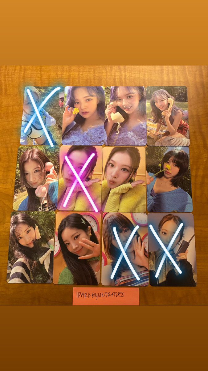 iparkbyuntrades's tweet photo. WTT TWICE TRADE 
ig: iparkbyuntrades
have: b1&amp;2 items
want: last picture
usa only
non pcs: equivalents only 
@TWICE_trades 
#twice #twicewtt #wtttwice #twicetrade https://t.co/fxMWgfgyBu