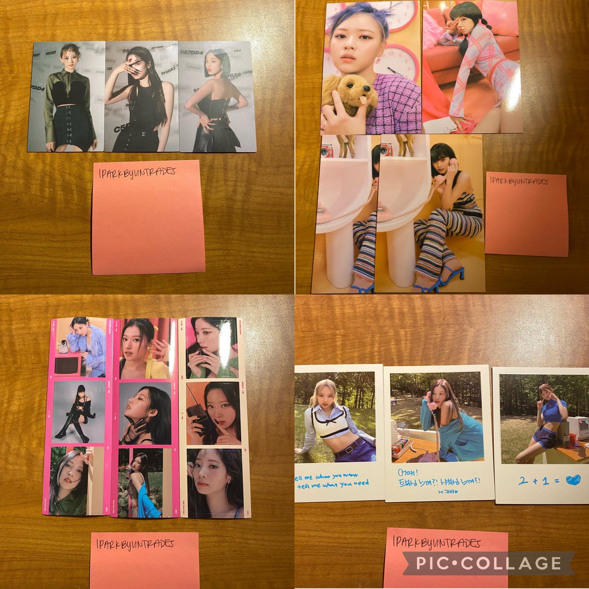 iparkbyuntrades's tweet photo. WTT TWICE TRADE 
ig: iparkbyuntrades
have: b1&amp;2 items
want: last picture
usa only
non pcs: equivalents only 
@TWICE_trades 
#twice #twicewtt #wtttwice #twicetrade https://t.co/fxMWgfgyBu