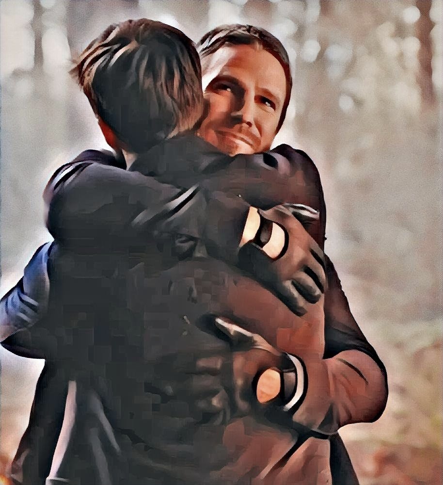 candykizzes24's tweet photo. "It's really you". Don't touch me 😭😭😭😭😭😭😭😭😭😭😭😭 🏹⚡️#flarrow #oliverqueen #Barryallen #theflash #greenarrow #arrow #fanart #myedits @StephenAmell https://t.co/6dEsxhfHy2