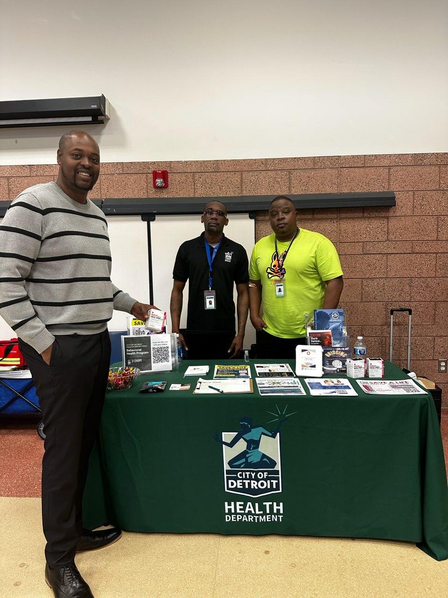 Public Health Week is taking place now until Saturday, April 8th, at our local recreation centers and Detroit Police precincts. #TakePart in health screenings, resources, and trainings like Narcan and CPR. #DetroitCares❤️ #PHW