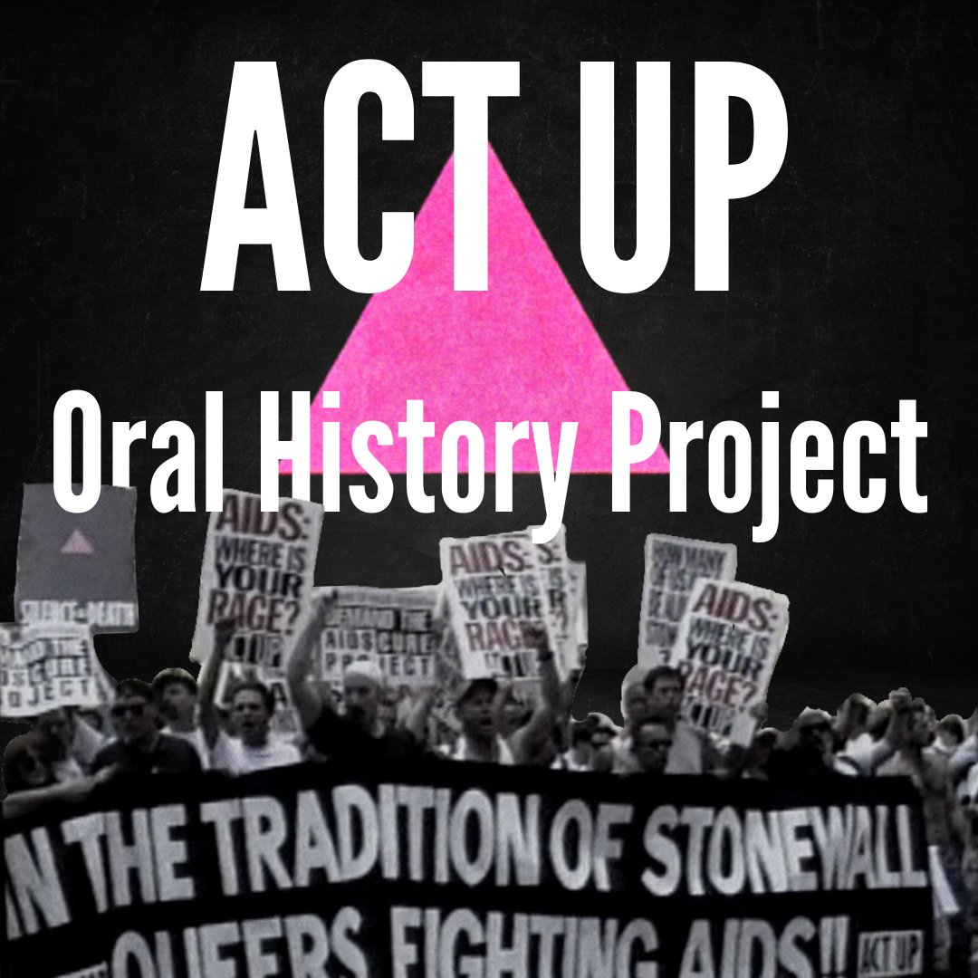 From A-Z, the Collaboratory brings you... ACT UP Oral History Project! Offering 187 video interviews (and transcripts) with members of ACT UP, the AIDS Coalition to Unleash Power, New York. To learn more, visit our oral history hub: ow.ly/9Rkf50NrU2Z #HubAZ