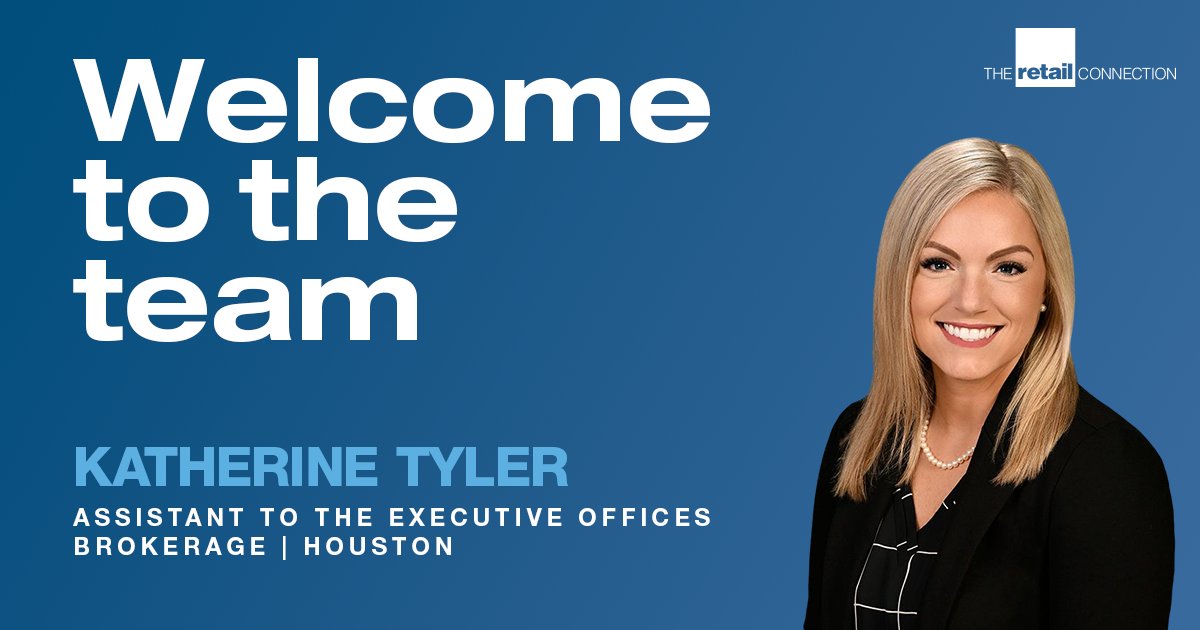 TRCconnect's tweet photo. Please help us welcome Katherine Tyler, our newest addition to the #Houston team! She joins our Houston office as the Assistant to the Executive Offices! 🎉

We are excited to have you on the team! 👏

#welcome #newhire #houston #cre #texas https://t.co/PVsyUuJVYt