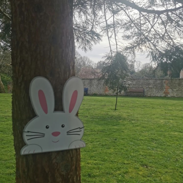 Setting up for the easter trail tomorrow 🐰

Join us from 10am - 1pm in the Castle Gardens. Fingers crossed the weather holds!

Suggested donation £1 per child, with a prize, with all money raised going towards the restoration of the Town Hall.

#eastertrail #community 
58 m