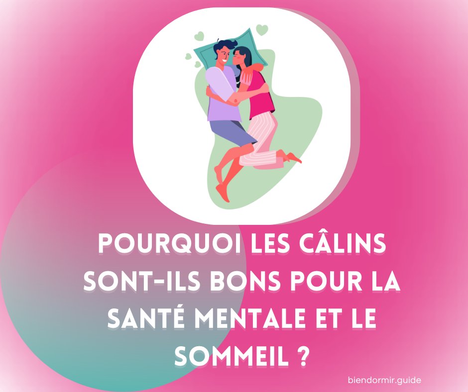Les câlins libèrent de l'ocytocine, l'hormone de l'amour, pour vous faire sentir bien dans votre peau. Alors, n'hésitez pas à vous câliner autant que possible ! 🤗
Bien dormir à deux :
buff.ly/3ZDizfi 

#câlins #santémentale #sommeil #ocytocine