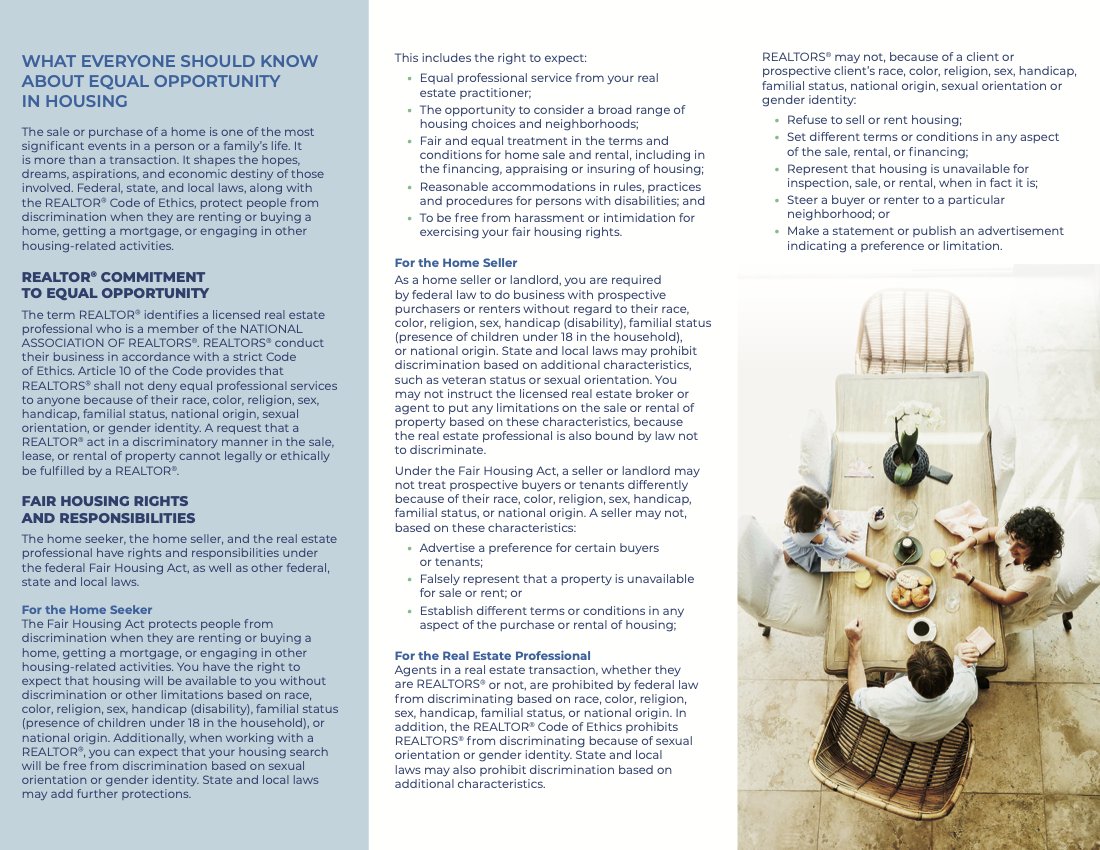 BloomingtonBOR's tweet photo. Here's what you need to know heading into Fair Housing Month at BBOR: https://t.co/p6MFFjQcTV