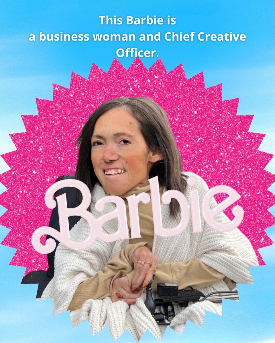 This #Barbie is changing the world to be disability inclusive💕🎀🌸
 #InclusiveFashion #BarbirMovie