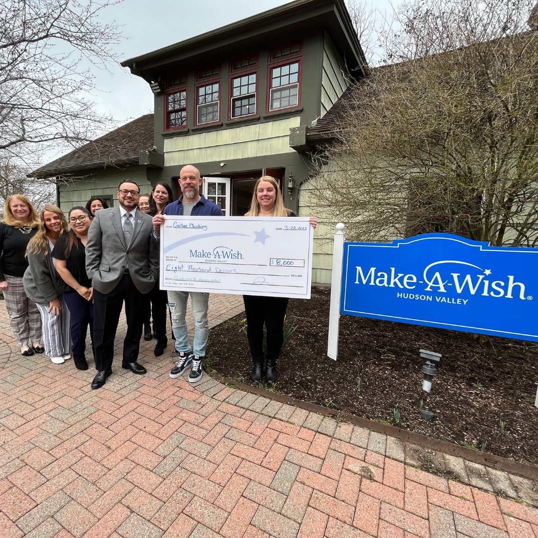 Gerber Plumbing (@gerberplumbing) on Twitter photo Home Inspector Joe stopped by <a href="/MakeAWishHV/">Make-A-Wish HV</a> to drop off a check to complete our donation with funds raised at an event we hosted at KBIS. Between us, our customers, employees, and representatives, we donated over $13,000 dollars for Make a Wish!
#MakeAWish #HIJ #HomeInspectorJoe Home Inspector Joe stopped by <a href="/MakeAWishHV/">Make-A-Wish HV</a> to drop off a check to complete our donation with funds raised at an event we hosted at KBIS. Between us, our customers, employees, and representatives, we donated over $13,000 dollars for Make a Wish!
#MakeAWish #HIJ #HomeInspectorJoe