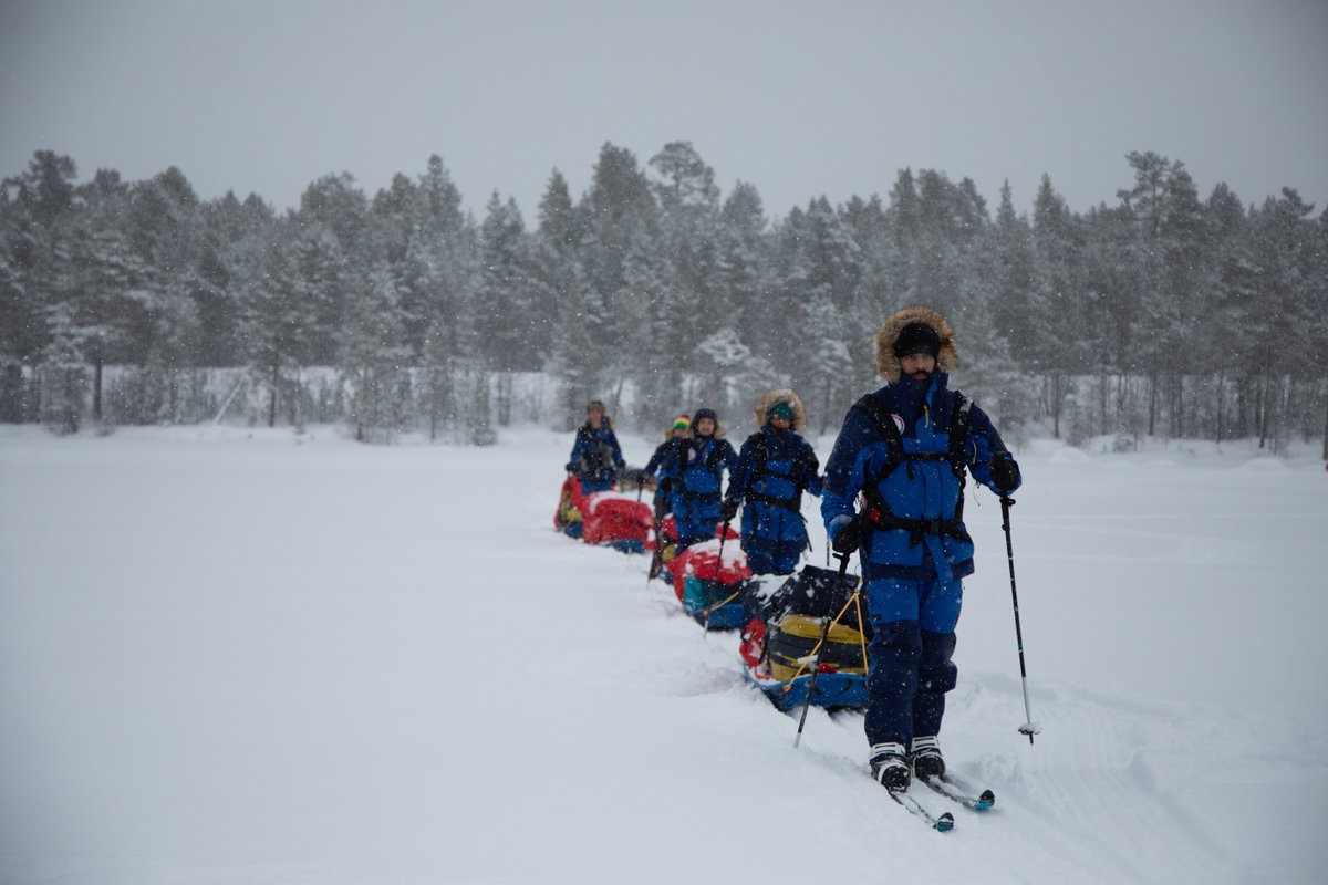 HumanAdaptation's tweet photo. Grand succès de la 2e mission de Deep Climate !

Après plusieurs semaines de traversée en Laponie riche en rebondissements et avec des températures parfois plus basses que -35 et -45°C ressenties, @ChristianClot et les climatonautes sont en train de revenir de Laponie. https://t.co/juBIQToAiw