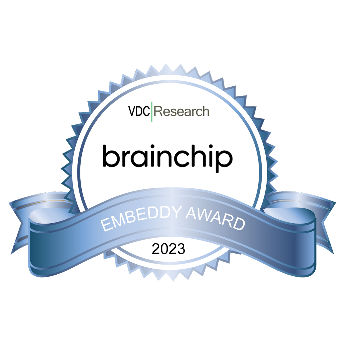 VDC_EmbeddedSW's tweet image. Congratulations to @BrainChip for being named our Embeddy IP winner for the 2nd generation of their #Akida platform. Read more bit.ly/3Ml2MyG #EmbeddedWorld2023 #EW2023