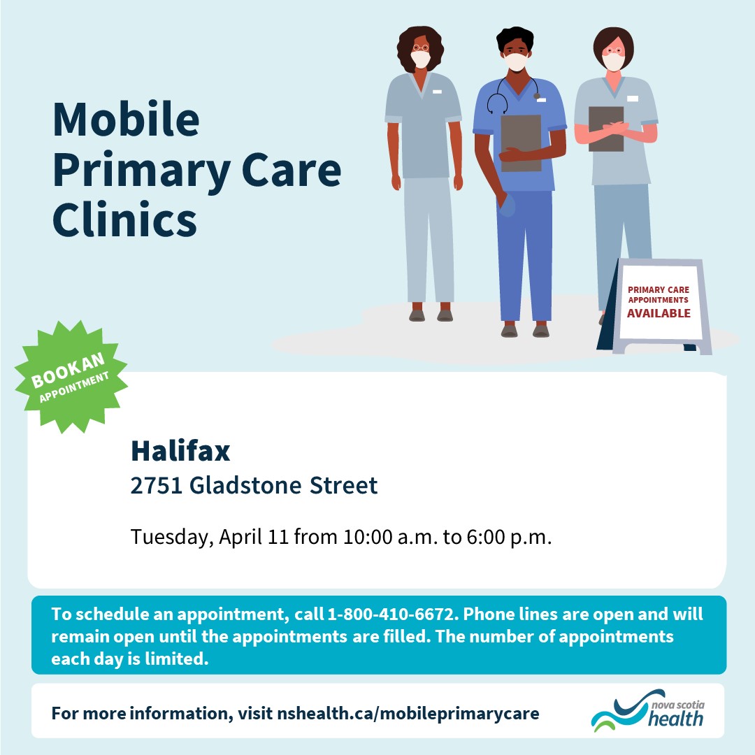 Nova Scotia Health on Twitter "Nova Scotia Health’s mobile primary care clinic has