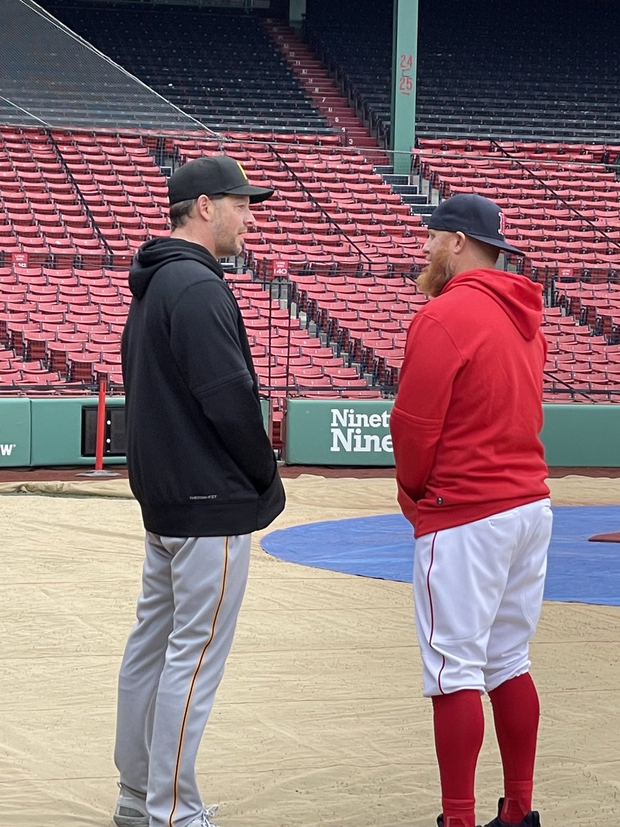 Alex Speier on Twitter "Reunion."