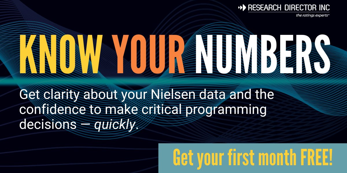 ResearchDirectr's tweet image. You got your @nielsen data - but do you Know Your Numbers? Let us take the guesswork out of understanding your #Nielsendata so you can make strategic programming decisions in real-time.

Get your first month FREE at: info.researchdirectorinc.com/programming-ra…

#nielsenratings #radioprogramming