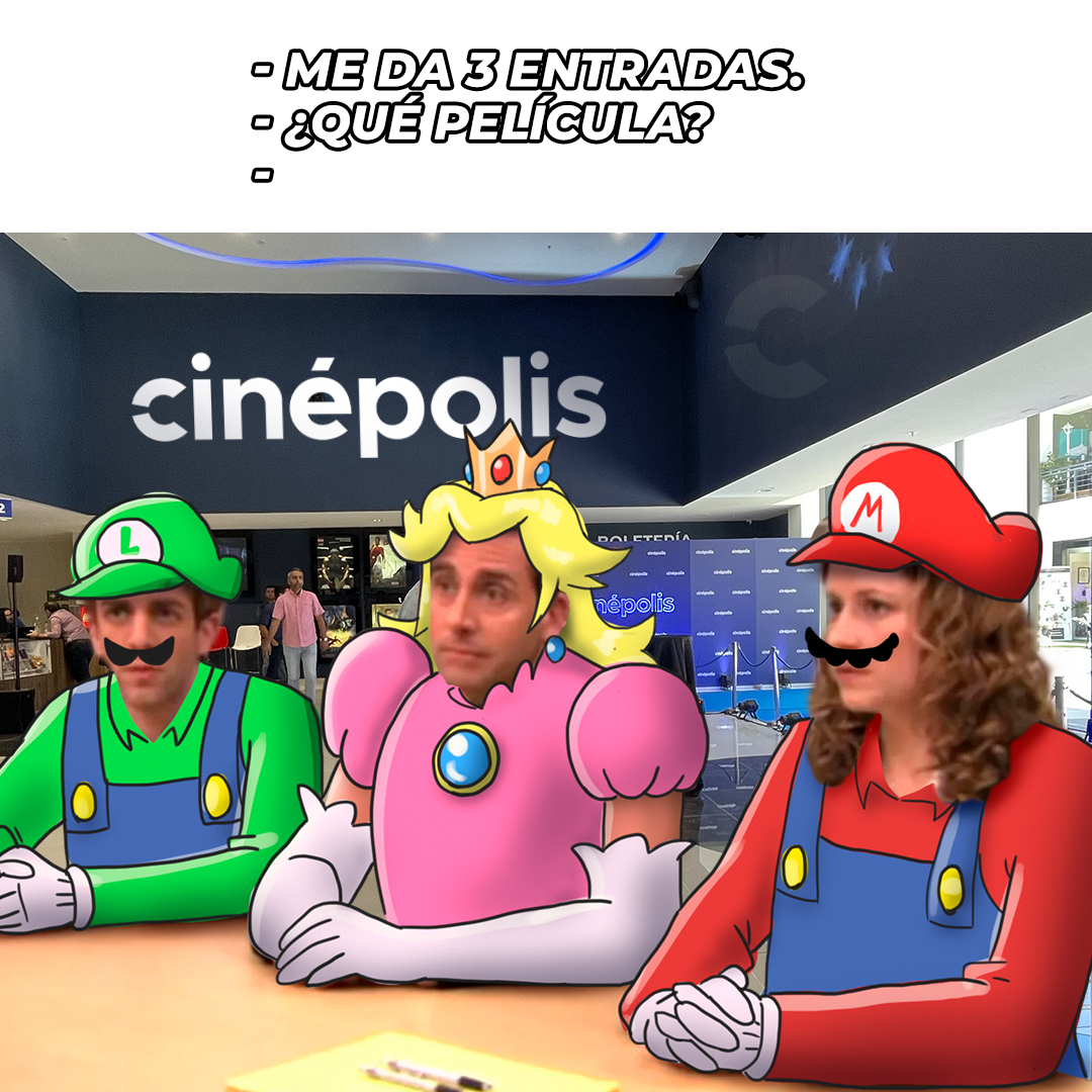 Cinepoliscl's tweet photo. 🍄 Es hoy 🍄 Es hoy 🍄 Es hoy 🍄
Bienvenido, Mario. ¿Ya tienes tu entrada?
#SuperMarioLaPelícula ya en mis salas.
Compra tu entrada en https://t.co/geSuuQBO02, en boleterías de mis cines y en las Apps CineHoyts o Cinépolis Chile 🎟. https://t.co/cU2XBvIQWc