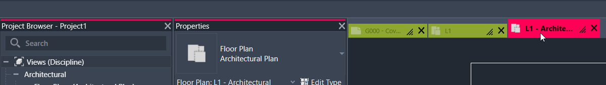 #Revit 2024 been out 1 day and we are already adding new features to #NeatUI from <a href="/PrlxTeam/">PrlxTeam</a> ! 😁

(color code pb and property pallette to indicate current project)
