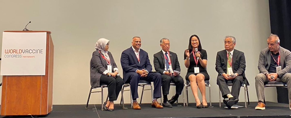Our CTO <a href="/PangWaranyoo/">Pang Phoolcharoen</a> on the panel of “Asia-how did the infrastructure hold during COVID? Case studies and experiences” at the <a href="/vaccinenation/">World Vaccine Congress</a>, DC today.