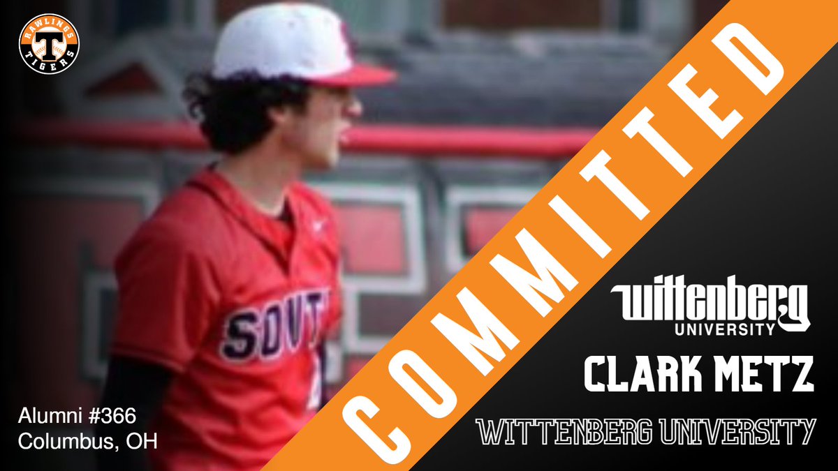 Rawlings Tigers National Recruiting (@recruittigers) on Twitter photo Congrats to 2023 Columbus, OH Clark Metz on his commitment to Wittenberg University!
#TigerAlum
<a href="/Rawlings_Tigers/">Rawlings Tigers</a>
<a href="/cbustigers/">Rawlings Tigers Columbus 17U</a>
@PBROhioScout
<a href="/metz_clark/">Clark Metz</a> Congrats to 2023 Columbus, OH Clark Metz on his commitment to Wittenberg University!
#TigerAlum
<a href="/Rawlings_Tigers/">Rawlings Tigers</a>
<a href="/cbustigers/">Rawlings Tigers Columbus 17U</a>
@PBROhioScout
<a href="/metz_clark/">Clark Metz</a>