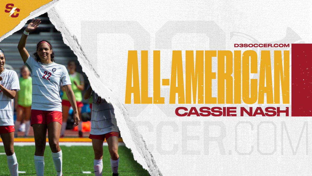 .@SimpsonWSOC's Cassie Nash received another postseason accolade following her outstanding senior season on the pitch as she was named to the @D3soc All-America Third Team on Wednesday.

📰 bit.ly/3zyXwzP

#rollriversWSOC