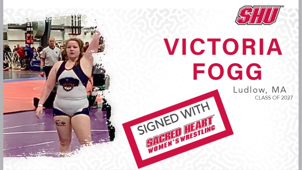 We are very excited to officially welcome VICTORIA FOGG from Ludlow, MA to our wrestling family 🤍❤️ Go Pios!