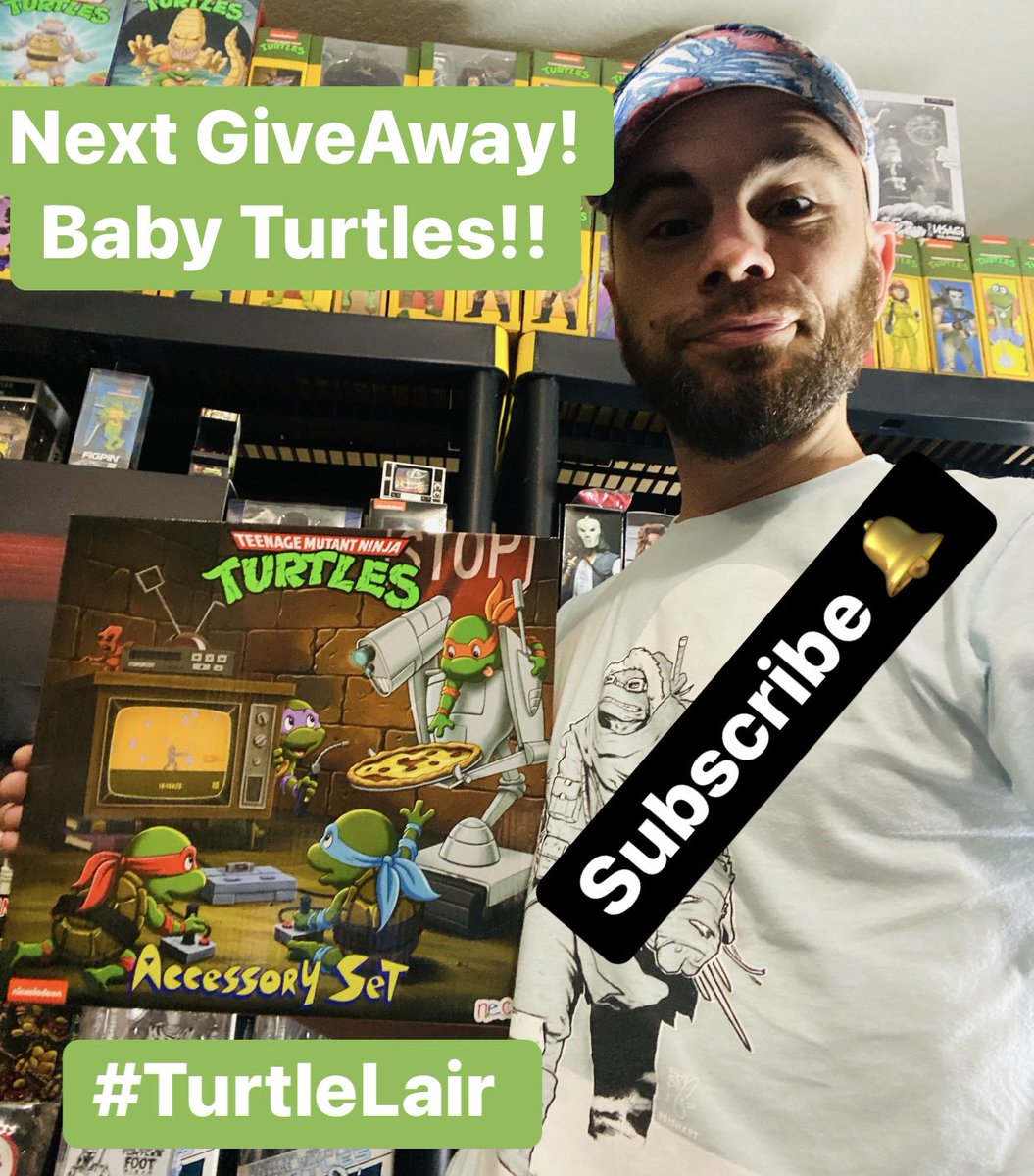 Episode 34 of the NECA Turtle Lair podcast is up! Make sure you subscribe to be entered to WIN the Cartoon accessories set! 
➖
👉 youtu.be/xQ3-w94JgN8
➖
Unboxing/MegaCon/HaulAThon 
➖
#TurtleLair #TMNT #teenagemutantninjaturtles
#turtlepower #megacon #actionfigurecollector…