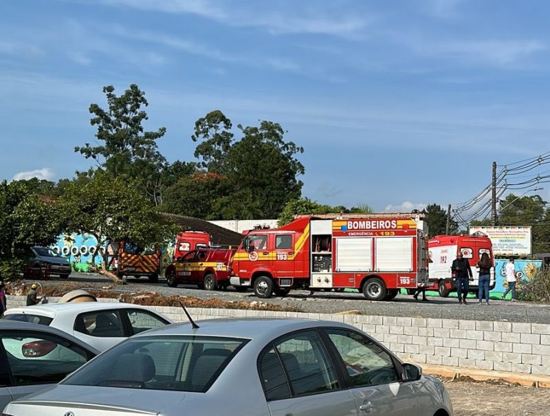 choquei's tweet photo. 🚨ATENÇÃO: Polícia diz que homem que matou crianças em creche de Blumenau sofreu surto psicótico. https://t.co/V7M0r3NiwQ