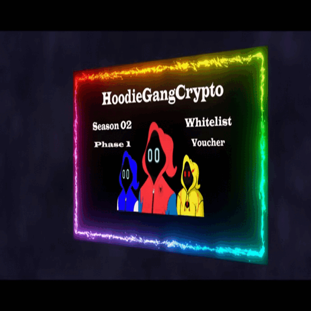 Want a chance to Win a FREE #HoodieGang Season 2 WL Voucher?
Buy Raffle Ticket: Receive #EGGoSphere egg and 1 entry
Buy 1 of 1: Receive #Cloudling and 2 entries
Buy 1 of 1 Video: Receive #Cloudling and 5 entries
Join Discord for extra entry! discord.gg/kmcRnJbAtU
Draw April 30