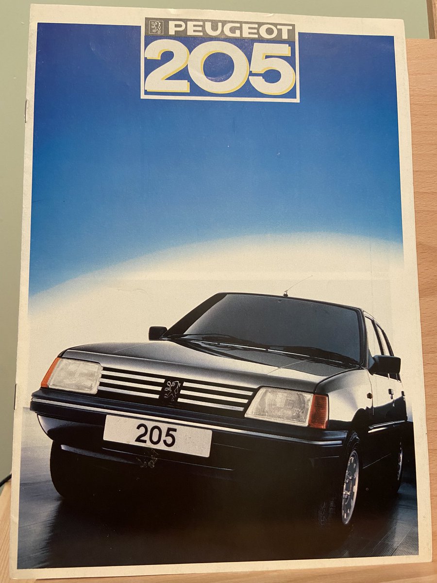 In todays video the great - 

Peugeot 205
A 1986 Brochure review

Thank you for all your support - very much appreciated.

Link in bio

#peugeot #peugeot205 #weirdcartwitter #carbrochures #carbrochurecollector
