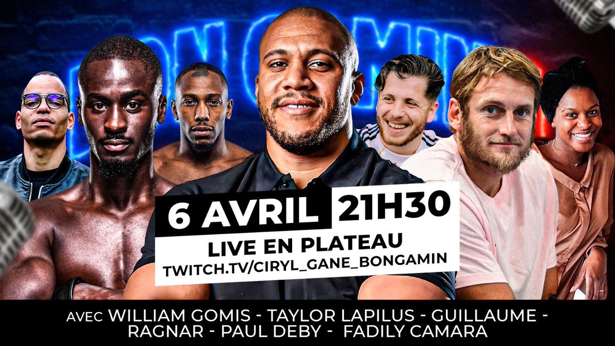 ciryl_gane's tweet photo. De retour demain soir à 21H30 sur Twitch l'équipe ! 👾😉
➡️ https://t.co/zaQK4vbGyx https://t.co/9p4ieBZtdz