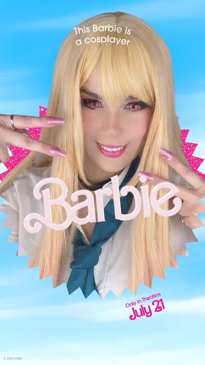 Everything is so perfect 😂 what motto would you have if you were in the world of Barbie? 

#Barbie #BarbieTheMovie #BarbieMovie #cosplay #marinkitagawa