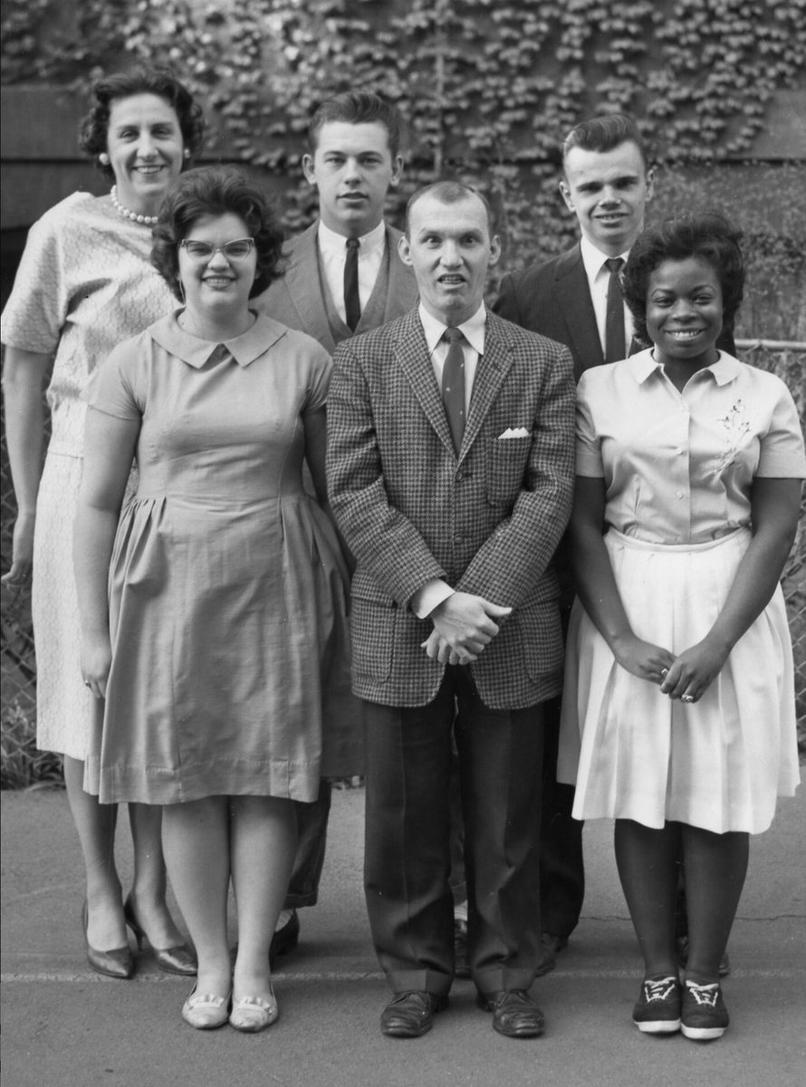 1962 WPSD's Class Officers (blooper photo) 

Dr. Nathie Marbury is on the right. 
#DeafHistoryMonth