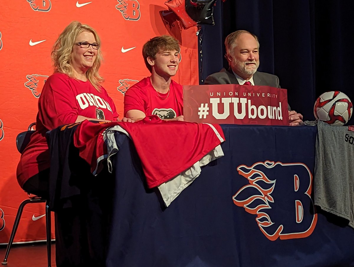 What a great morning to celebrate these soon-to-be <a href="/bhscollegiate/">BCA</a> grads! Both have made the most of their academic and athletic opportunities. A joy to see their hard work pay off!

Congratulations to Guyon (West Point) and Tucker (Union Univ.)! #GoBlaze