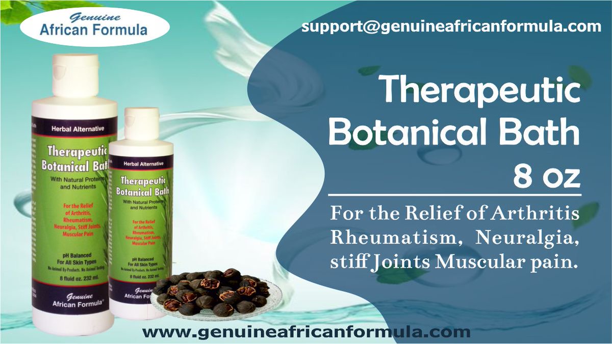 AfricanFormula's tweet image. Therapeutic Botanical Bath is an ancient remedy for soothing age old afflictions such as body aches, muscle pains or simply to relax. 
Shop here only  $12.75:  bit.ly/40H1tOJ
#TherapeuticBotanicalBath8oz #GenuineAfricanFormula #SkinCare  #Skin #NaturalSkin #HealthySkin