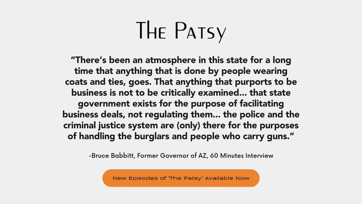 voyagemedia's tweet photo. Arizona's long-standing atmosphere of corruption and a failed justice system is ultimately what lead to the murder of American journalist #DonBolles, and unjust conviction of #MaxDunlap in 1976. Listen to the latest episodes of #ThePatsyPodcast now: https://t.co/qR1r0SWMjU https://t.co/XBOmVJuJP1