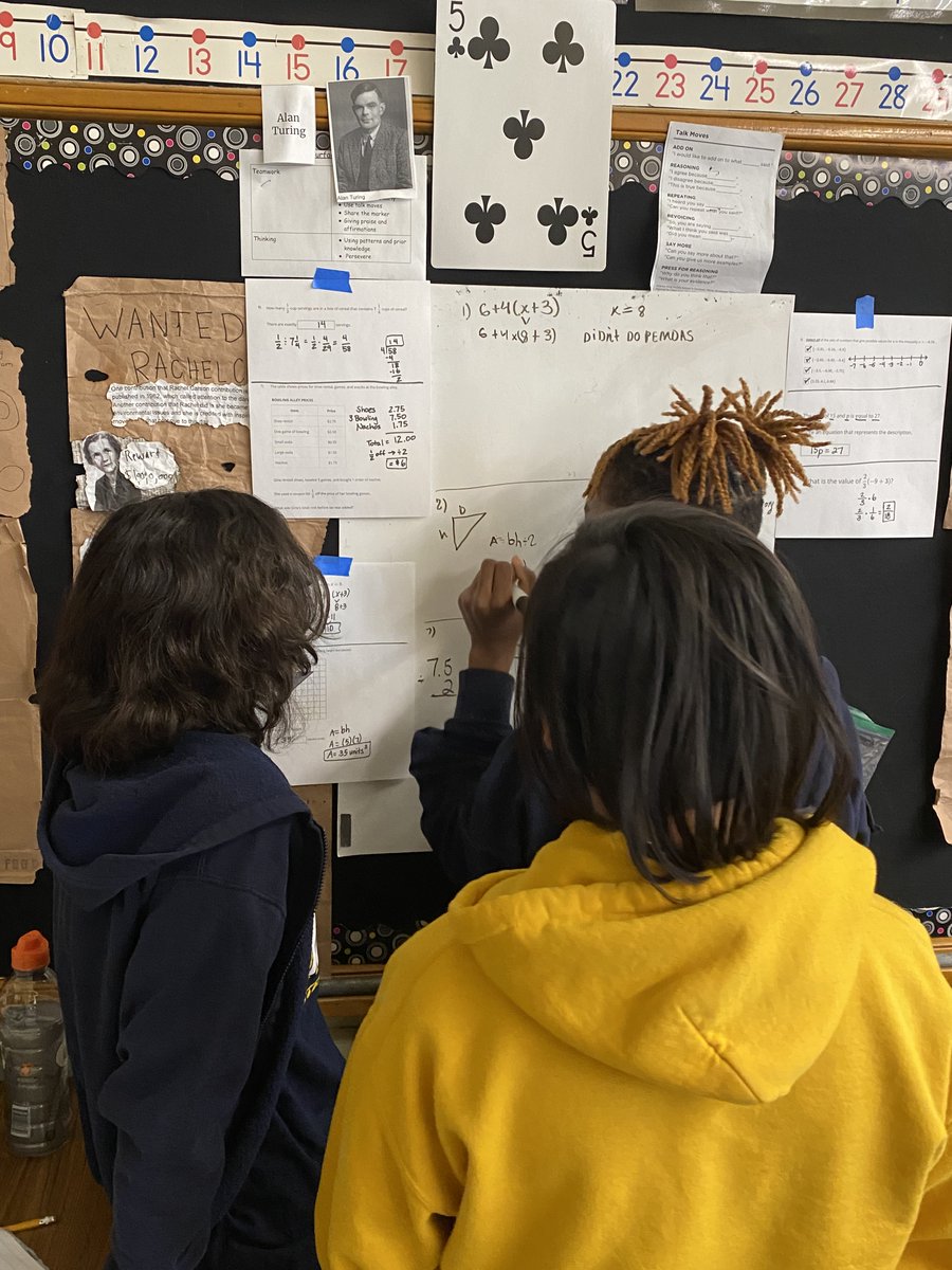 jbaker000's tweet image. Amazing moments observing students at work in Ms. Akeo's Math class at Marshall Middle School. The discourse, student voice and opportunity to use errors as learning was inspiring to see. #proudtobeLBUSD #BuildingThinkingClassrooms