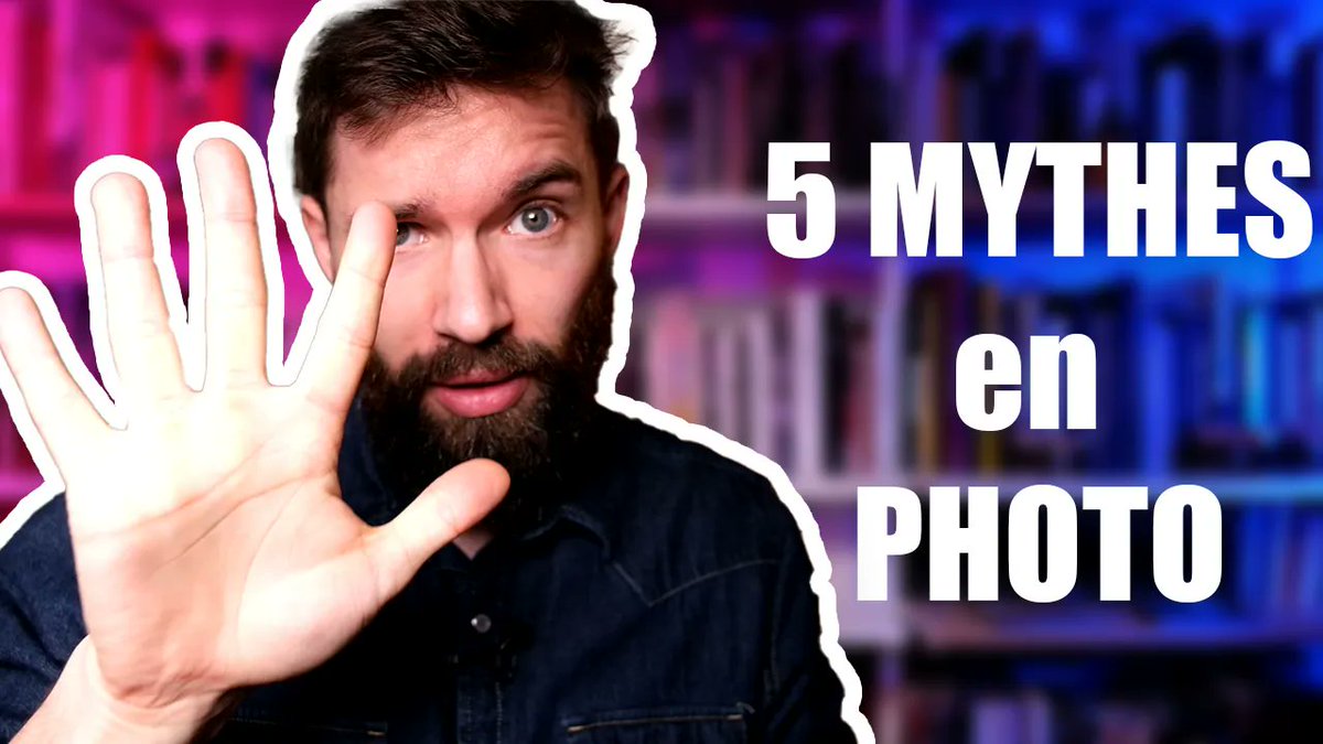 Je pense que le titre parle de lui-même  ce soir on va s'intéresser à 5 mythes / fausses croyances, que je vois souvent bloquer les photographes. 

C'est par ici  youtu.be/qbXMVoo-epM