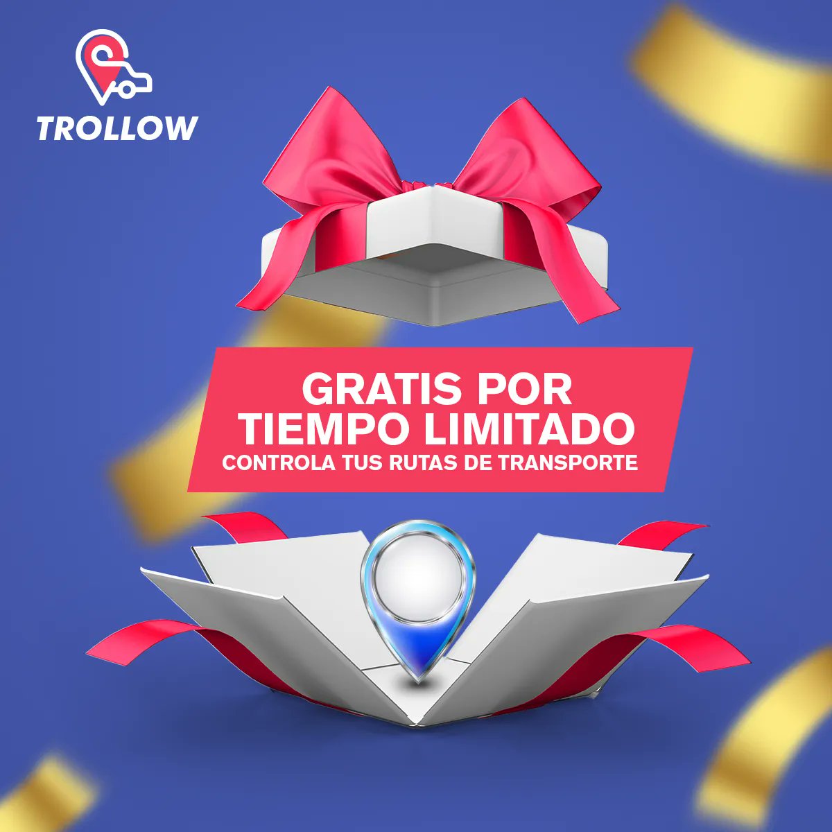TrollowApp's tweet photo. ¿Quieres tener control completo sobre tus rutas de transporte y distribución? ¡Trollow es la respuesta! Descarga nuestra app y comienza a gestionar tus rutas de manera eficiente. GRATIS por tiempo limitado #Trollow #Logistica #RastreoDeRutas #tms #transporte https://t.co/TC709aVdDW