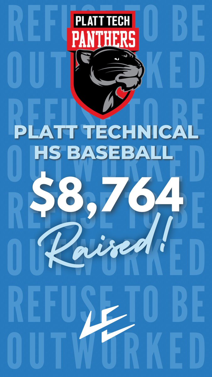 LE_Connecticut's tweet photo. Congrats to the #PlattTechBaseball team for crushing their goal in our #LaunchAThon. #NewMilford #Baseball #PlattTech #LeadingEdgeFundraising #RaiseMoreInLessTime #HighSchoolSports https://t.co/9tQ7fZrhie