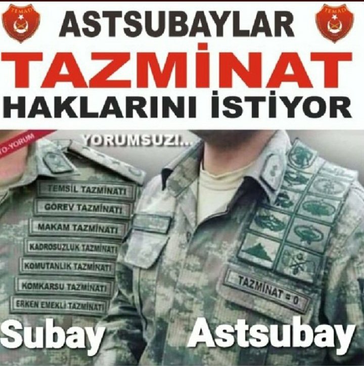 #astsubaylarhaklarınıistiyor

 <a href="/CHPMuratBakan/">Murat BAKAN</a> 
<a href="/kilicdarogluk/">Kemal Kılıçdaroğlu</a> 
<a href="/DurgenBeyhan/">Beyhan DÜRGEN</a> 
<a href="/DurgenHamza/">Hamza DÜRGEN</a> 
<a href="/EceunerEce/">eceüner</a>
@yilmaz_ismet58
<a href="/AhmetAYDIN_02/">Ahmet AYDIN</a>
<a href="/mustafaelitas/">Mustafa Elitaş</a>
<a href="/DedeErselAksu/">Dede Ersel Aksu</a>
@Deli_Efe09
<a href="/HasanZengin02/">Hasan ZENGİN</a>

🇹🇷⚖️🇹🇷⚖️🇹🇷⚖️🇹🇷⚖️🇹🇷⚖️🇹🇷
⚠️⚠️İmtiyaz değil
💥💥 Adalet istiyoruz.
⚖️🇹🇷⚖️🇹🇷⚖️🇹🇷⚖️🇹🇷⚖️🇹🇷⚖️