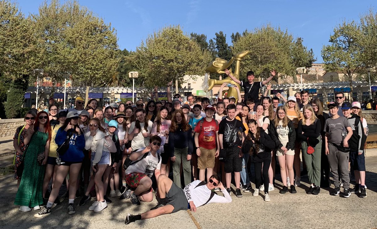 Full day of fun at Port Aventura Theme park during our last full day. Lots of students being brave and trying some of the biggest rollercoasters in Europe.
