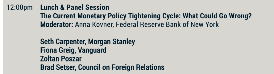 📢 Registration now open to academics and researchers for the NY Fed - NYU Stern conference, which features a terrific panel and great  papers.