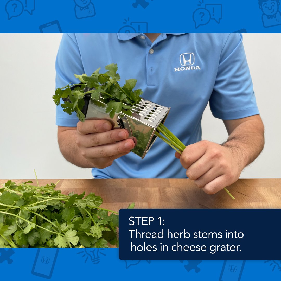 HelpfulHonda's tweet photo. Cheese graters aren’t just for cheese anymore. #HelpfulHacks #HelpfulHonda https://t.co/KHLeviPb6m