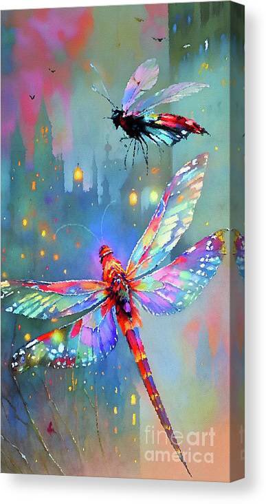 Check out this canvas print on lauriesintuitiveart.pixels.com! lauriesintuitiveart.pixels.com/featured/fanta… #fantasyart #dragonflies #artforsale #ayearforart #BuyArtNotCandy #BuyIntoArt #dragonflyart #CanvasPrint #giftideas #magicalart #SpringIntoArt #spiritualawakening