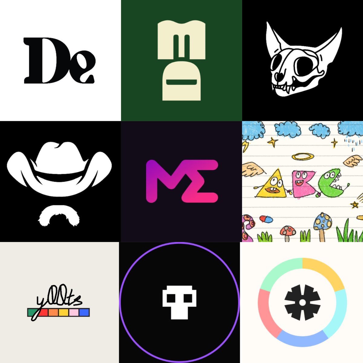 0xjeann's tweet photo. Best brands on solana 🤔 https://t.co/RGfa3ML8zE