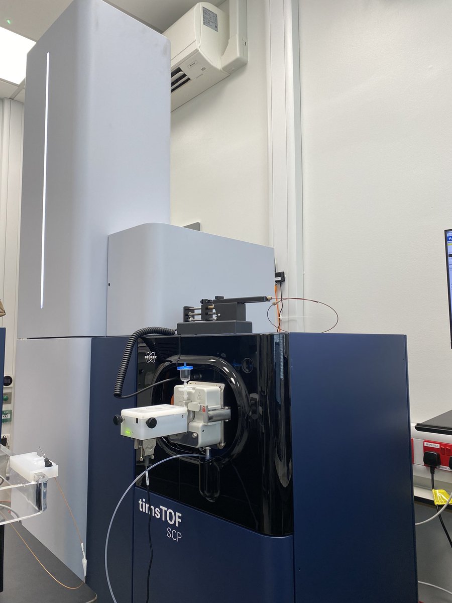 🤩Our new baby has arrived! 🤩 #timsTOFSCP 
<a href="/BrukerMassSpec/">BrukerMassSpec</a>
