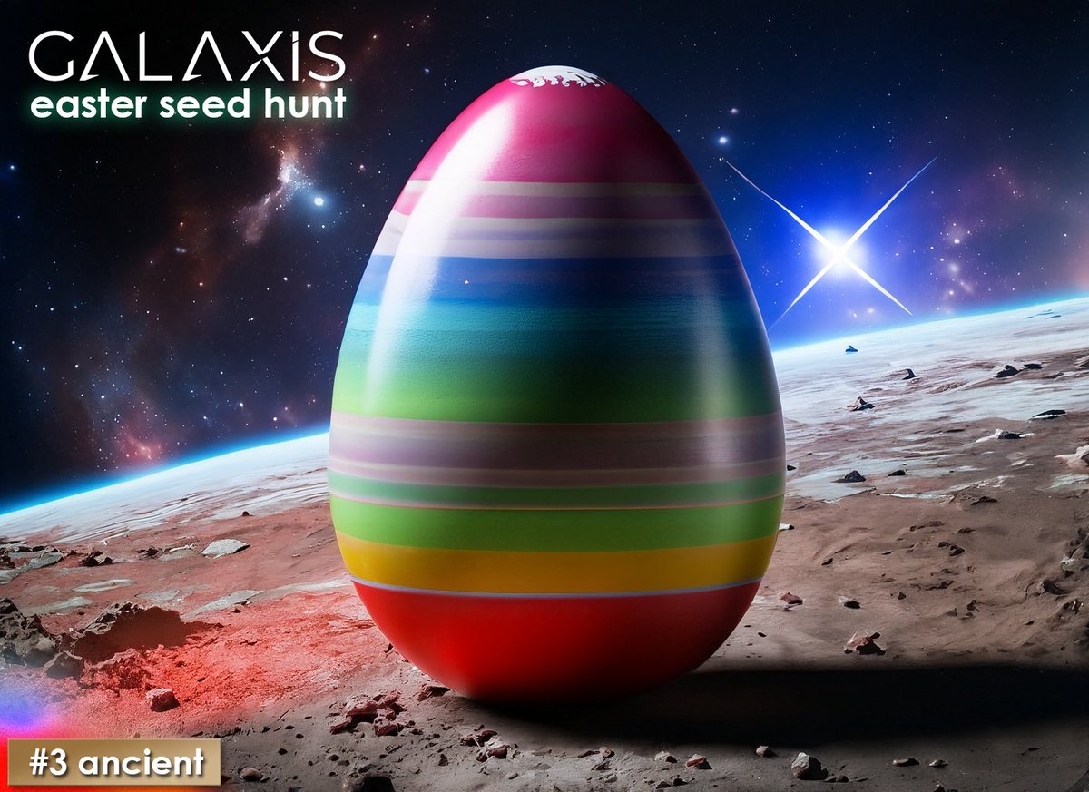 This must be the most colorful Easter seed hunt! 🌈 The rainbow leads to the most hidden eggs... More eggs in our Discord and Twitter to be found the coming days🐰🥚