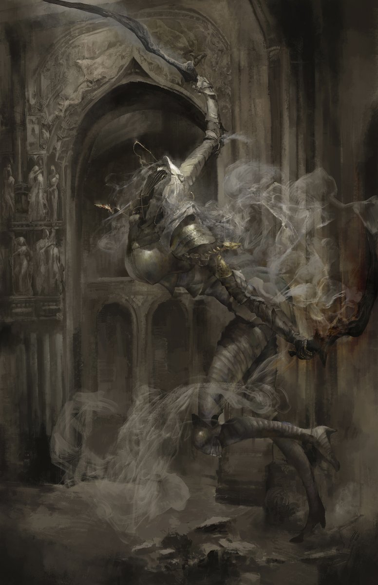 Apollyon_abyss's tweet photo. Dancer of the Boreal Valley
I painted some small story elements in the statues as well for fun. https://t.co/1V1yTWBpXC