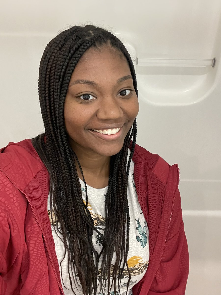 ambersballoons's tweet photo. It’s #SafePlaceSelfie day! Now that I work from home, my safest place for the hazards in my area is the bathroom in the middle of my apartment. What’s yours? 

Last year I did an interview with @accuweather talking about how best to participate in the day: https://t.co/RHJZDRVuqM https://t.co/YRY93OdsEi